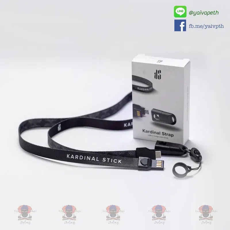 สายคล้อง+ชาร์จ – Kardinal Stick (KS) Strap USB Type-C Charging Cable แท้