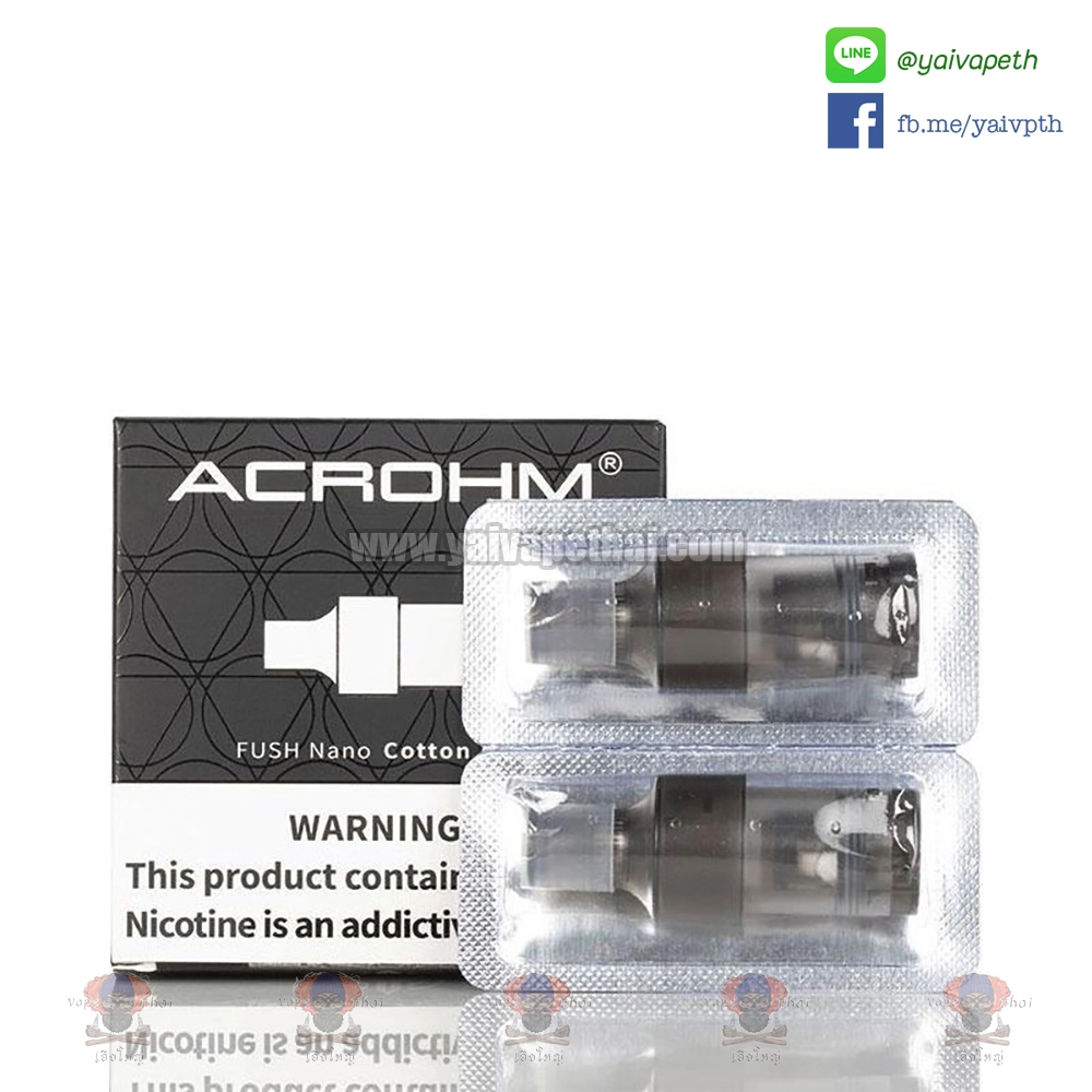 หัวคอยล์พอด – Acrohm Fush Nano Replacement Pods