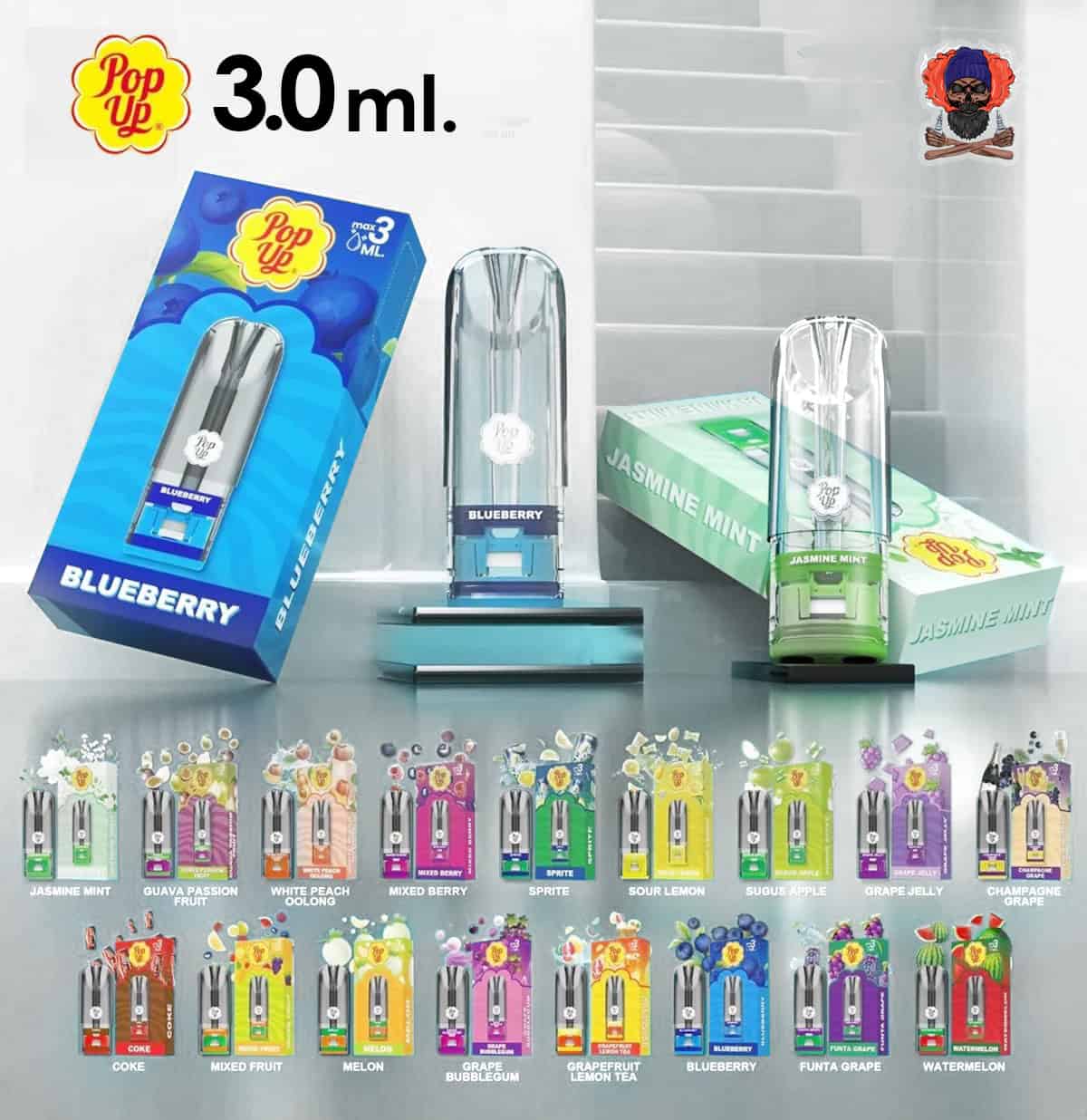 หัวพอต pop up 3.0 ml [ แท้ ]